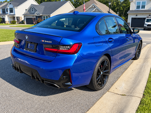 Blue 2024 BMW M340 i xDrive
