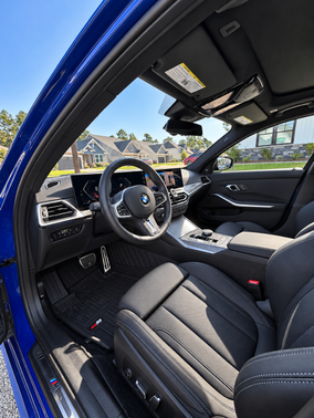 Blue 2024 BMW M340 i xDrive