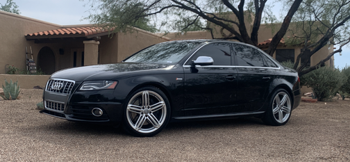Black 2012 Audi S4 3.0 Prestige