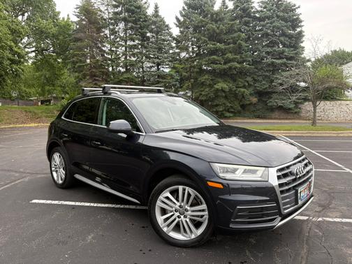 Blue 2018 Audi Q5 2.0T Premium Plus