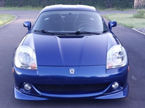 Blue 2003 Toyota MR2 Spyder