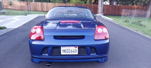 Blue 2003 Toyota MR2 Spyder