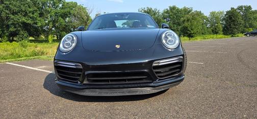 Black 2017 Porsche 911 911 Turbo S