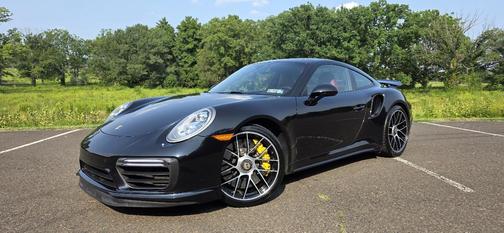 Black 2017 Porsche 911 911 Turbo S