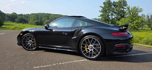 Black 2017 Porsche 911 911 Turbo S