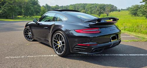 Black 2017 Porsche 911 911 Turbo S