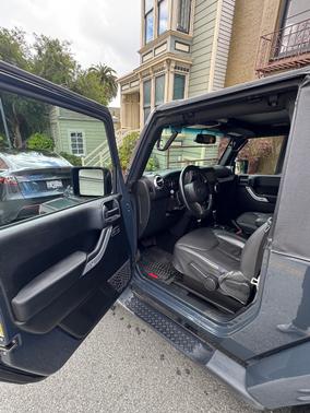 Gray 2017 Jeep Wrangler Sahara