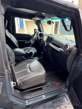 Gray 2017 Jeep Wrangler Sahara