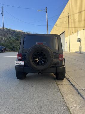 Gray 2017 Jeep Wrangler Sahara