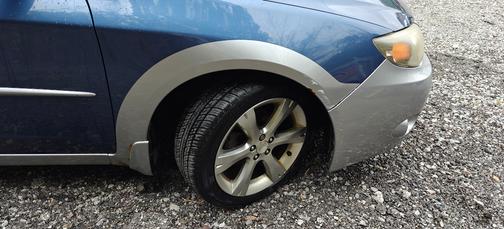 Blue 2011 Subaru Impreza Outback Sport Base