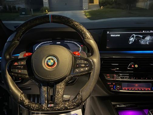 Black 2020 BMW M5 Base
