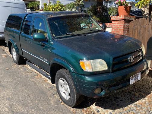 Green 2003 Toyota Tundra Limited Access Cab
