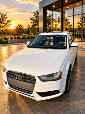 White 2013 Audi A4 2.0T Premium quattro