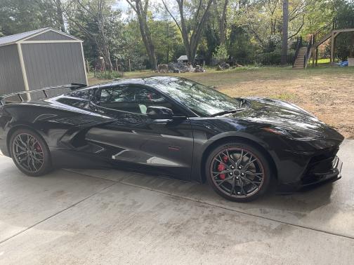 Black 2023 Chevrolet Corvette Stingray w/3LT