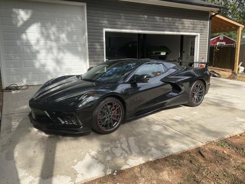Black 2023 Chevrolet Corvette Stingray w/3LT