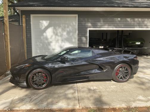 Black 2023 Chevrolet Corvette Stingray w/3LT