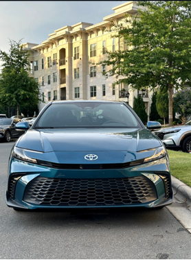 Blue 2026 Toyota Camry SE