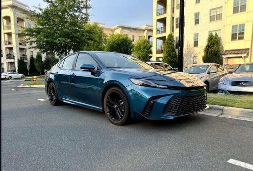 Blue 2026 Toyota Camry SE