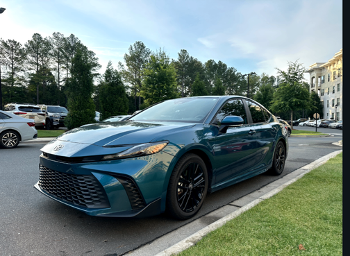 Blue 2026 Toyota Camry SE