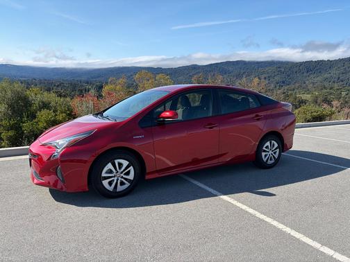 Red 2016 Toyota Prius Two Eco