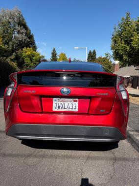 Red 2016 Toyota Prius Two Eco