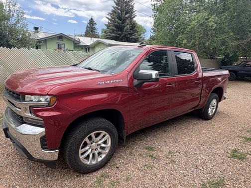 Red 2019 Chevrolet Silverado 1500 LT