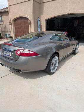Silver 2009 Jaguar XKR Base