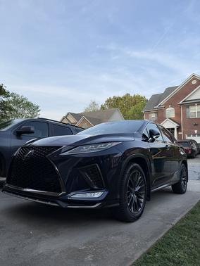 Blue 2021 Lexus RX 350 F SPORT Handling
