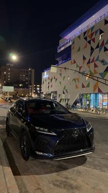 Blue 2021 Lexus RX 350 F SPORT Handling