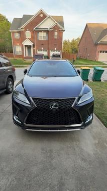 Blue 2021 Lexus RX 350 F SPORT Handling