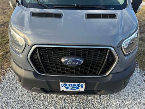 Gray 2023 Ford Transit-150 Base