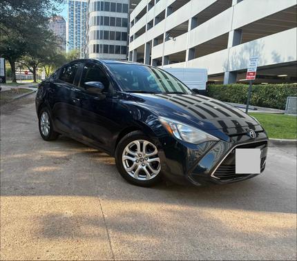 Blue 2017 Toyota Yaris iA Base