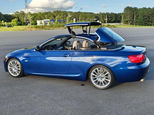 Blue 2013 BMW 328 i
