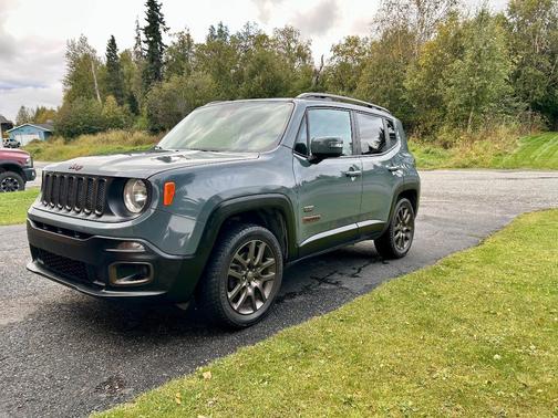 Blue 2016 Jeep Renegade Latitude