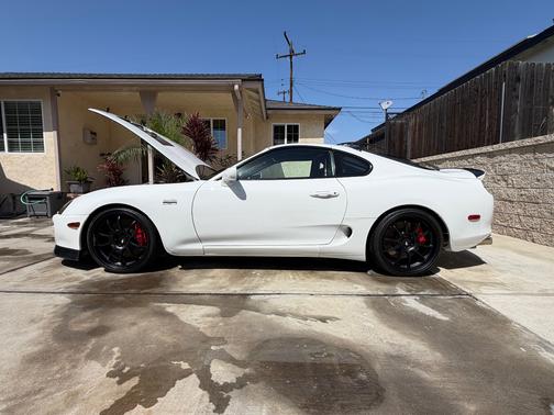 White 1997 Toyota Supra Turbo