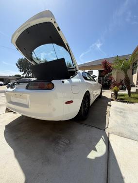 White 1997 Toyota Supra Turbo