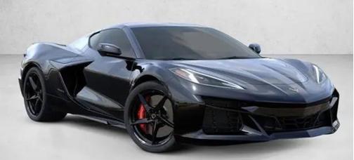 Black 2025 Chevrolet Corvette E-Ray 2LZ