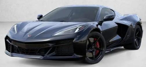 Black 2025 Chevrolet Corvette E-Ray 2LZ