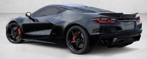 Black 2025 Chevrolet Corvette E-Ray 2LZ