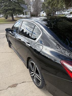 Black 2017 Honda Accord Sport