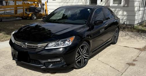 Black 2017 Honda Accord Sport