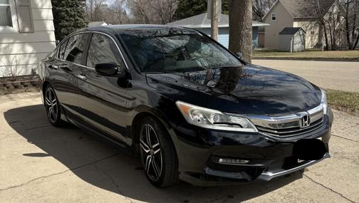 Black 2017 Honda Accord Sport