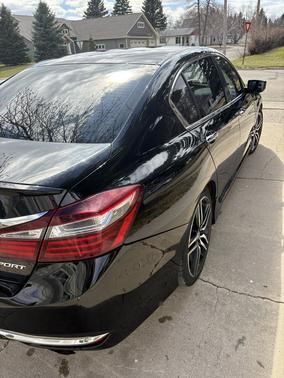 Black 2017 Honda Accord Sport