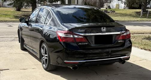 Black 2017 Honda Accord Sport