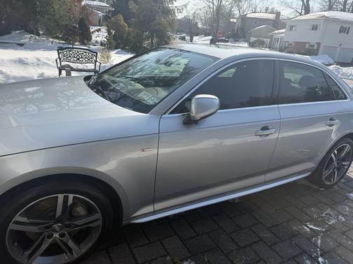 Silver 2018 Audi A4 2.0T Premium Plus