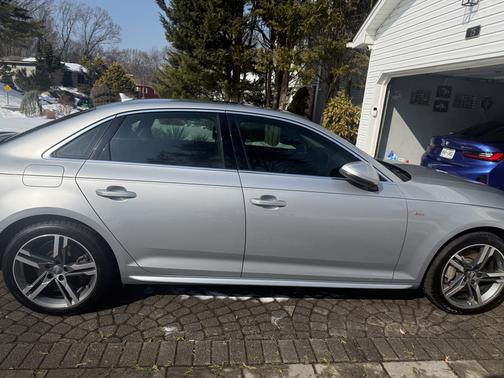Silver 2018 Audi A4 2.0T Premium Plus