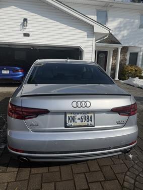 Silver 2018 Audi A4 2.0T Premium Plus