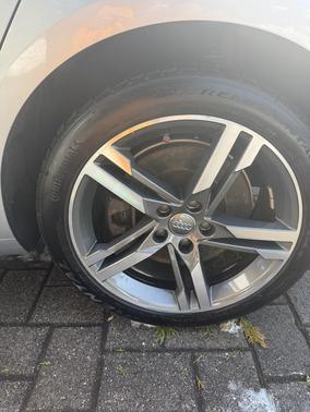Silver 2018 Audi A4 2.0T Premium Plus