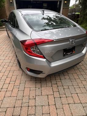 Silver 2017 Honda Civic Touring