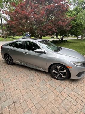 Silver 2017 Honda Civic Touring
